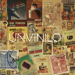 Vinilo Collage Vintage