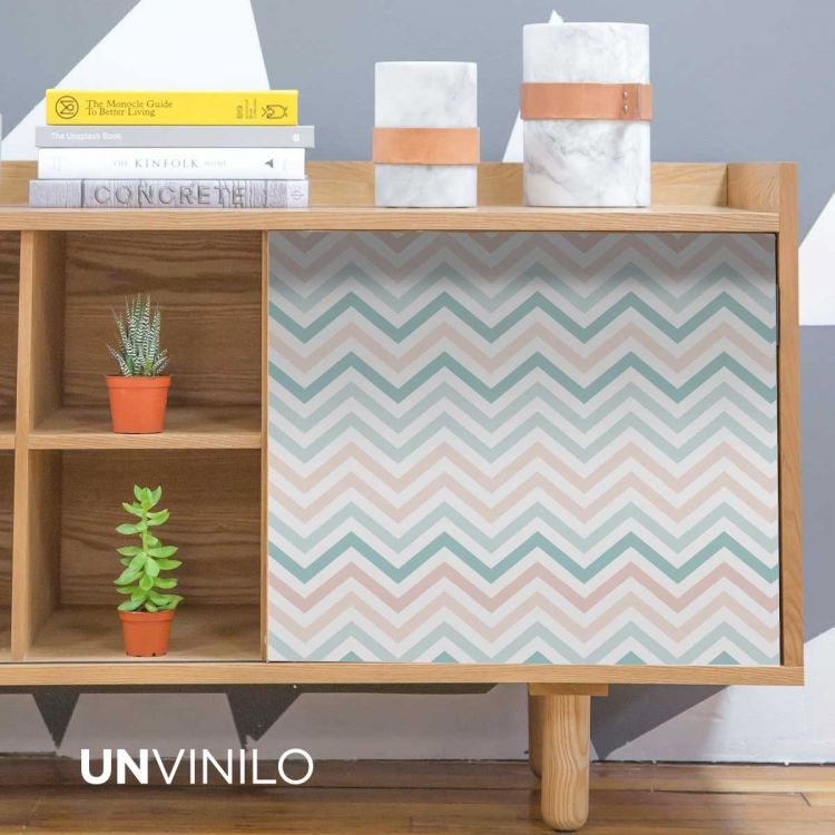 Vinilo ZigZag Pastel