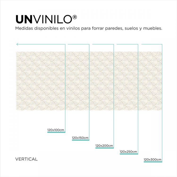 Vinilo Acido Círculos Dorados